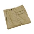 画像1: 【DOCKERS】ドッカーズ【ベージュ】【２タックパンツ】【33ｘ32】<br> (1)