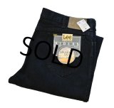 【USA製】【デッドストック】【ビンテージ】【Lee】【リー】【黒】【デニムパンツ】【38×30】 