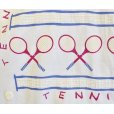 画像4: 90's【ビンテージ】USA製 Hane's【ヘインズ】【白×ピンク】【TENNIS】【テニスラケット】【襟付き】【Ｔシャツ】【サイズＬ】 <br> (4)