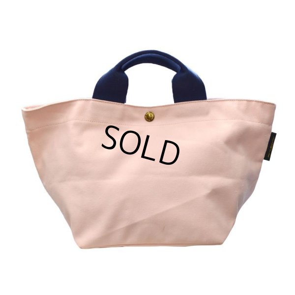 画像6: フランス製【HERVE CHAPELIER】【エルベシャプリエ】【ピンク×紺】【キャンバス】 【トートバッグ】 