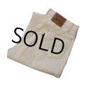 【ビンテージ】【USA製】【LEVI'S】【リーバイス５６０】560【デニムパンツ】【オフホワイト】白【36Ｘ30】 