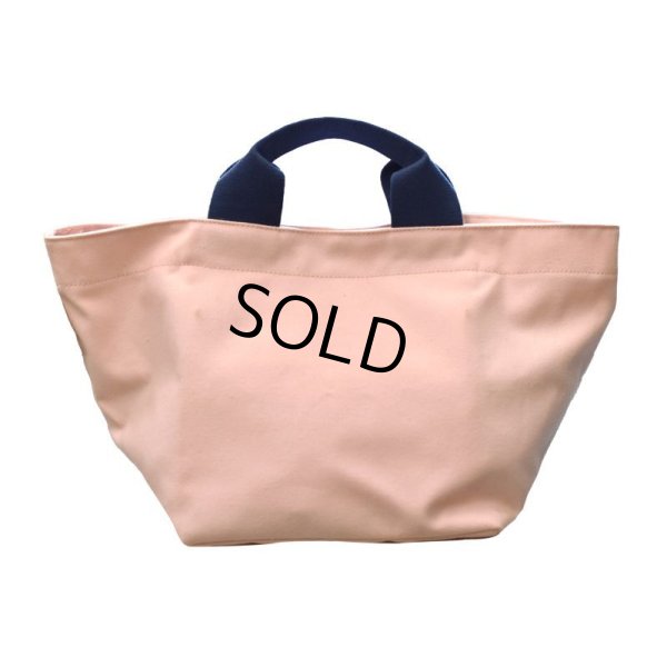 画像7: フランス製【HERVE CHAPELIER】【エルベシャプリエ】【ピンク×紺】【キャンバス】 【トートバッグ】 