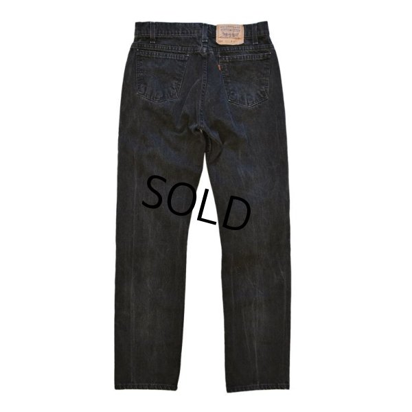 画像4: 【ビンテージ】【USA製】【LEVI'S】【リーバイス】５０５【505】黒【ブラックデニム】【32×32】 