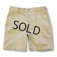 90’ｓ【USA製】【デッドストック】【ビンテージ】【ＬＬビーン】【l.l.bean】【白・オフホワイト】【ショーツ】【ショートパンツ】【W32】 