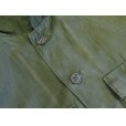 画像4: 【60's】【米軍実物】ビンテージ【U.S.ARMY】【OG107】【平ボタン】【ユーティリティシャツ】【サイズ14 1/2】<br> (4)