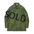 【60's】【米軍実物】ビンテージ【U.S.ARMY】【OG107】【平ボタン】【ユーティリティシャツ】【サイズ14 1/2】 