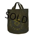 40’ｓ【ビンテージ】【米軍実物】【U.S.ARMY】【オイルドコットン】【トートバッグ】 