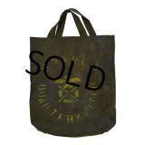 40’ｓ【ビンテージ】【米軍実物】【U.S.ARMY】【オイルドコットン】【トートバッグ】 