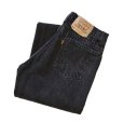 画像1: 【ビンテージ】【USA製】【LEVI'S】【リーバイス】５０５【505】黒【ブラックデニム】【32×32】<br> (1)