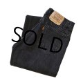 【ビンテージ】【USA製】【LEVI'S】【リーバイス】５０５【505】黒【ブラックデニム】【32×32】 