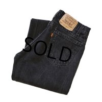 【ビンテージ】【USA製】【LEVI'S】【リーバイス】５０５【505】黒【ブラックデニム】【32×32】 