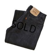 【ビンテージ】【USA製】【LEVI'S】【リーバイス】５０５【505】黒【ブラックデニム】【32×32】 