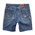 画像3: 【ビンテージ】【USA製】【LEVI'S】【リーバイス】５０５【505】ショートカットデニム【ショートパンツ】【W36】<br> (3)