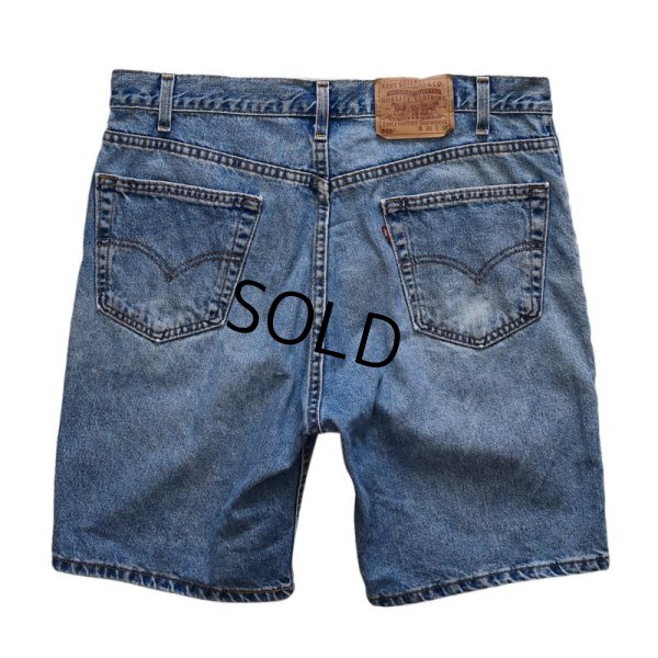 画像3: 【ビンテージ】【USA製】【LEVI'S】【リーバイス】５０５【505】ショートカットデニム【ショートパンツ】【W36】 