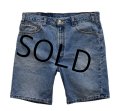 【ビンテージ】【USA製】【LEVI'S】【リーバイス】５０５【505】ショートカットデニム【ショートパンツ】【W36】 