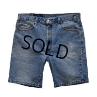 【ビンテージ】【USA製】【LEVI'S】【リーバイス】５０５【505】ショートカットデニム【ショートパンツ】【W36】 