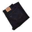 画像1: 【ビンテージ】【USA製】【LEVI'S】【リーバイス】５０５【505】黒【ブラックデニム】【36×36】<br> (1)