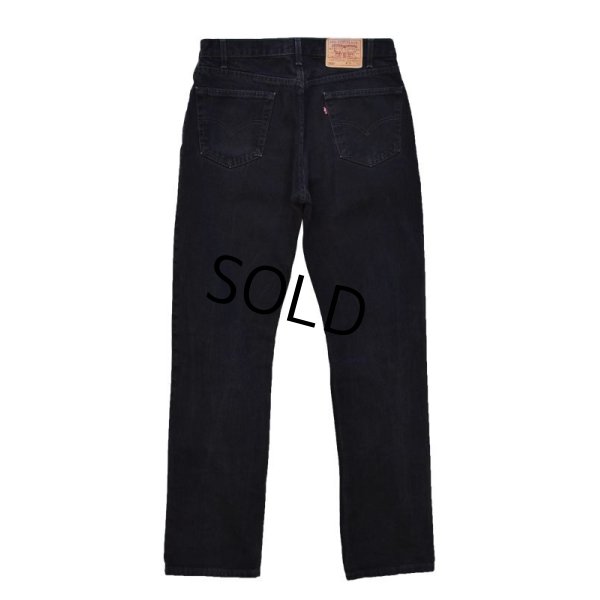 画像4: 【ビンテージ】【USA製】【LEVI'S】【リーバイス】５０５【505】黒【ブラックデニム】【36×36】 