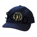 【ビンテージ】紺【US.ARMY】ロゴ【ベースボールキャップ】キャップ 