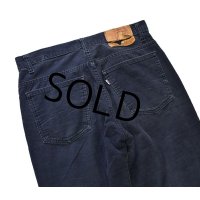 80's【ビンテージ】【USA製】【LEVI'S】【リーバイス５１７】ブーツカット【紺】ネイビー【コーデュロイパンツ】【517】【32x32】 