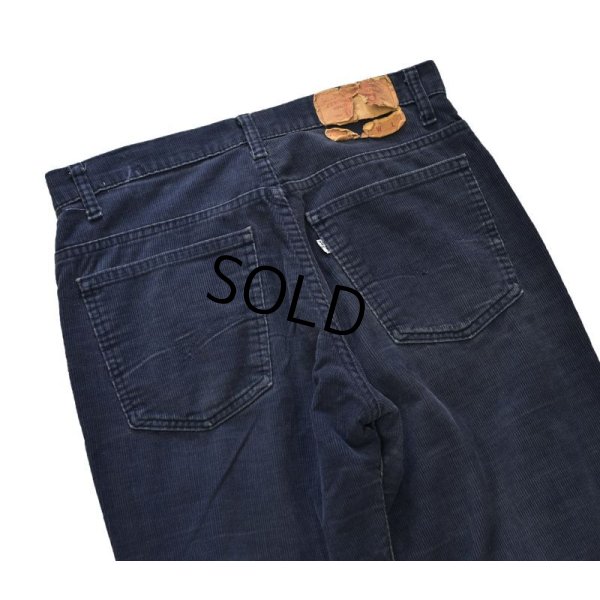 画像1: 80's【ビンテージ】【USA製】【LEVI'S】【リーバイス５１７】ブーツカット【紺】ネイビー【コーデュロイパンツ】【517】【32x32】 