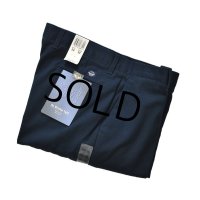 【USA製】デッドストック【未使用品】【DOCKERS】ドッカーズ【紺】【relaxed khakis】コットンパンツ【34ｘ30】 