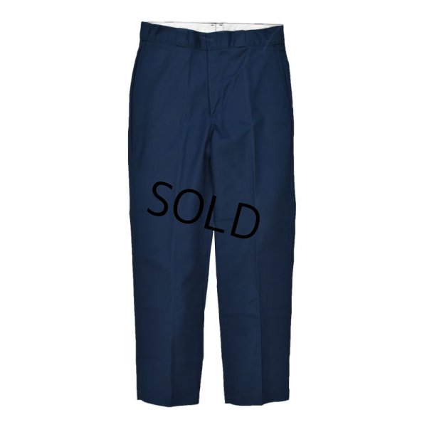 画像2: USA製【デッドストック】【ビンテージ】【ディッキーズ】【Dickies】【ネイビー・紺】【ワークパンツ】【34×32】 