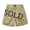 【ラルフローレン】【ベージュ】【２タックショートパンツ】 【短パン】【ショーツ】【W32】 