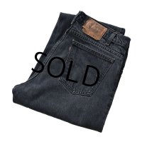 【ビンテージ】【USA製】【LEVI'S】【リーバイス５５０】黒　ブラックデニム【デニムパンツ】【36×32】 