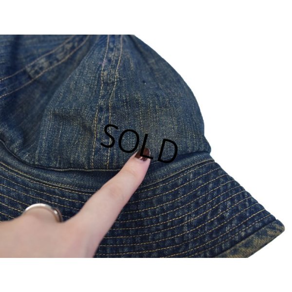 画像3: 30's【ビンテージ】U.S.ARMY【M37】デニムハット【デイジーメイハット】【58cm程度】