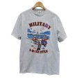 画像1: 【ビンテージ】【グレー】MILITARY B-MORE STYLE【Tシャツ】 サイズＬ<br> (1)