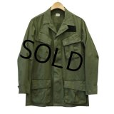 70's【ビンテージ】【米軍実物】【リップストップ】【ジャングルファティーグシャツ】【ファティーグジャケット】【S-REGULAR】 