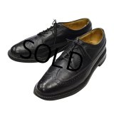 【ビンテージ】【フローシャイム ロイヤルインペリアル】【黒】【ウィングチップシューズ】【9 D】【27cm程度】 