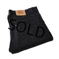 大きめサイズ‼【USA製】【ビンテージ】【LEVI'S】【リーバイス５０５】505 黒【ブラックデニム】【デニムパンツ】【38Ｘ36】 