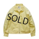 【ビンテージ】【LONDON FOG】【ロンドンフォグ】【黄色】 スウィングトップ【ブルゾン】【サイズ40-Long】 