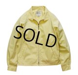 【ビンテージ】【LONDON FOG】【ロンドンフォグ】【黄色】 スウィングトップ【ブルゾン】【サイズ40-Long】 