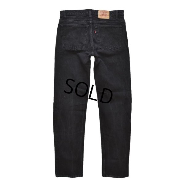 画像4: 大きめサイズ‼【USA製】【ビンテージ】【LEVI'S】【リーバイス５０５】505 黒【ブラックデニム】【デニムパンツ】【38Ｘ36】 