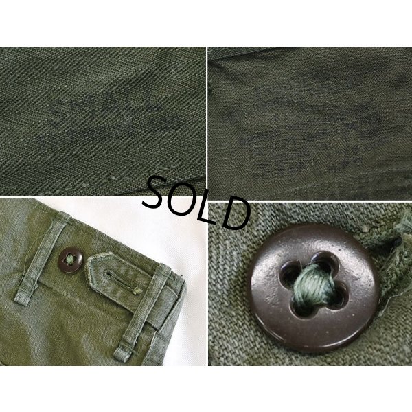 画像3: 40's~50's【ビンテージ】 U.S.ARMY 【ヘリンボーンツイル】M-47【HBTパンツ】 M47【ベイカーパンツ】【SMALL】
