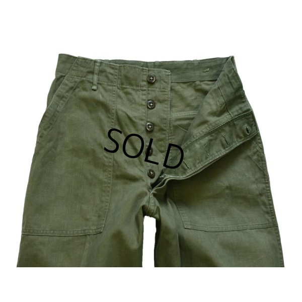 画像5: 40's~50's【ビンテージ】 U.S.ARMY 【ヘリンボーンツイル】M-47【HBTパンツ】 M47【ベイカーパンツ】【SMALL】