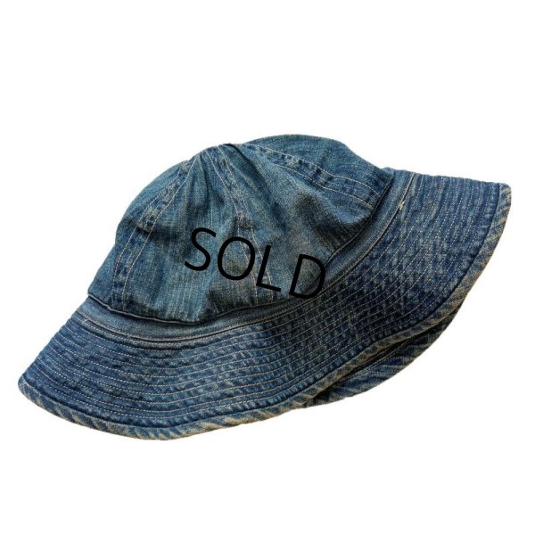 画像4: 30's【ビンテージ】U.S.ARMY【M37】デニムハット【デイジーメイハット】【58cm程度】