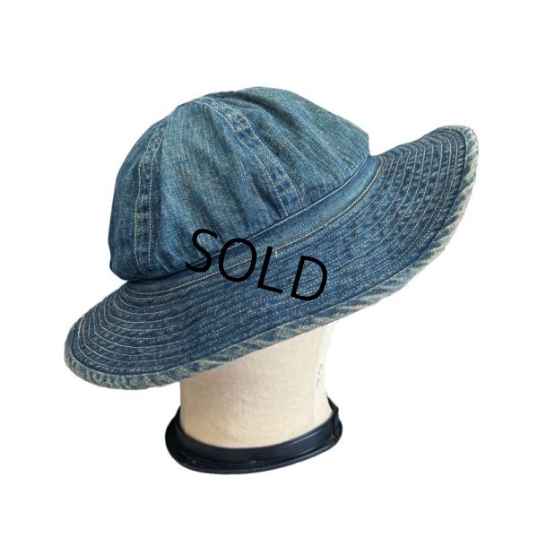 画像6: 30's【ビンテージ】U.S.ARMY【M37】デニムハット【デイジーメイハット】【58cm程度】