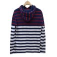 画像3: 【ラルフローレン】【POLO ralph lauren】【紺×白×赤】【フード付き】【カットソー】パーカー【サイズＭ】<br> (3)