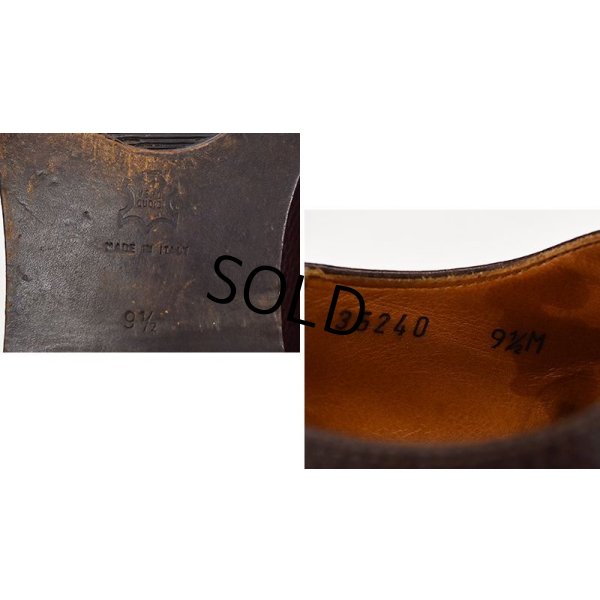 画像3: 【イタリー製】BARNEYS NEW YORK【バーニーズニューヨーク】【ブラウン】【Uチップモカシンシューズ】【9 1/2M】【27.5cm程度】