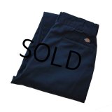 USA製【ビンテージ】【ディッキーズ】【Dickies】【ネイビー・紺】【ワークパンツ】【34×34】 