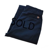 USA製【ビンテージ】【ディッキーズ】【Dickies】【ネイビー・紺】【ワークパンツ】【34×34】 