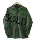 【60's】【米軍実物】ビンテージ【U.S.ARMY】【OG107】【ユーティリティシャツ】【サイズ14 1/2×31】 