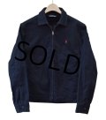 【ラルフローレン】POLO RALPH LAUREN【紺・ネイビー】【コットンブルゾン】スウィングトップ【サイズＳ】 