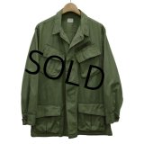 60's【ビンテージ】【米軍実物】【リップストップ】【ジャングルファティーグシャツ】【ファティーグジャケット】【M-R】 