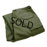 50's【米軍実物】ビンテージ【M-51】【フィールドトラウザーズ】【カーゴパンツ】【M-long】 