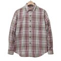 【ビンテージ】【St.John's Bay】セントジョンズベイ【ピンク×ホワイトチェック】【L/Sシャツ】長袖シャツ 【サイズL】 